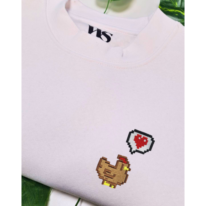 SUDADERA STARDEW VALLEY GALLINA