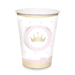 8 VASOS PAPEL PRINCESA