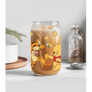 VASO POOH Y AMIGOS