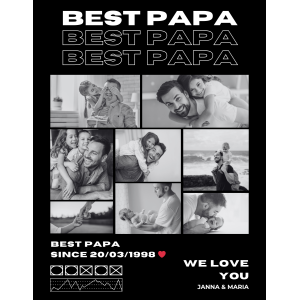 SUDADERA - BEST PAPA