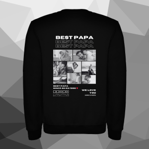 SUDADERA - BEST PAPA