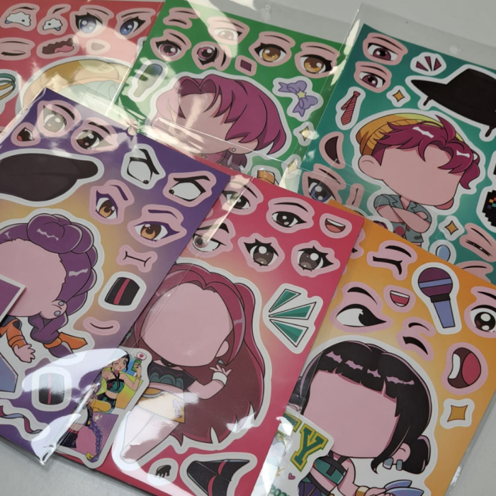 PEGATINAS KPOP DEMON HUNTERS