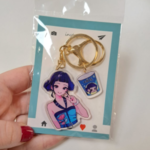 LLAVERO ZOEY - DEMON HUNTERS