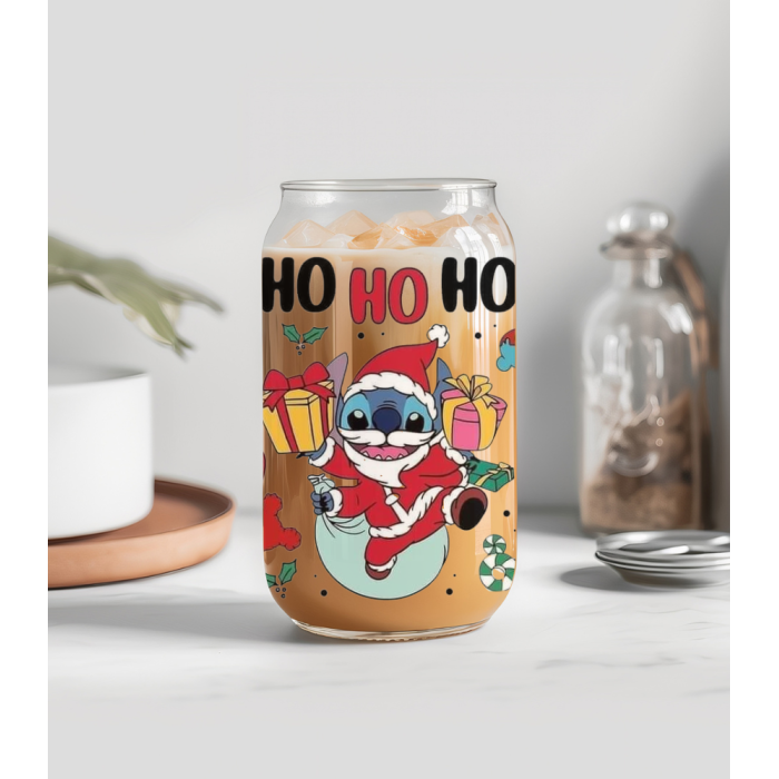 VASO STITCH NAVIDAD